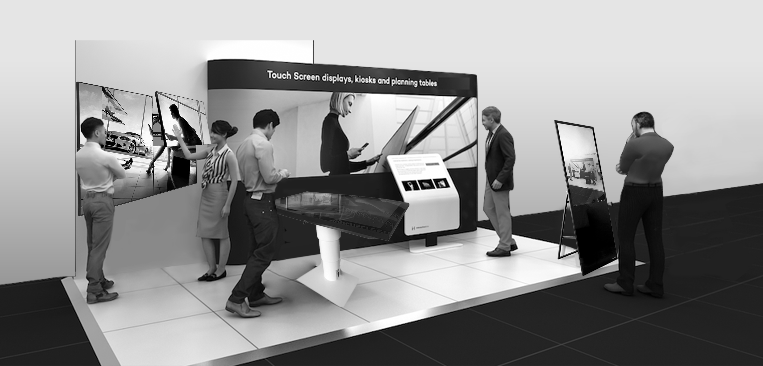 Marketing Exhibition Hire black 1-1 Marketing Exhibition Hire black 1-1