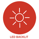 LED backlit small size